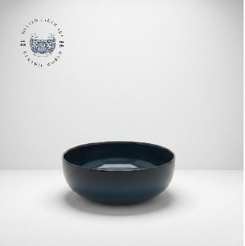 Thyme & Table Blue Drip Stoneware Soup Bowl | Ceramic Ramen Bowl