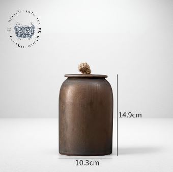 Handmade Ceramic Tea Canister Set | Vintage Stoneware Spice Jars | Wabi Sabi Kitchen Storage | Unique Pottery Gift